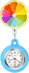 Reloj de enfermera retráctil